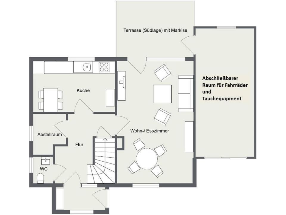 Ferienhaus Gartenstrasse Osten المظهر الخارجي الصورة